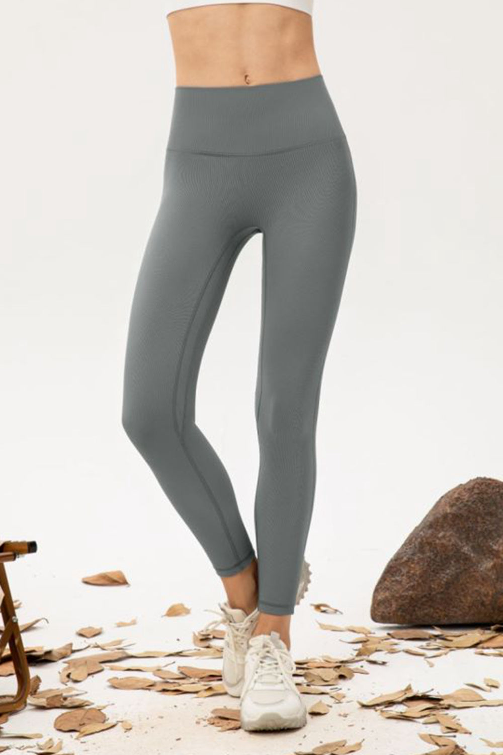 Seamless Fleece Lined Wide Waistband Leggings