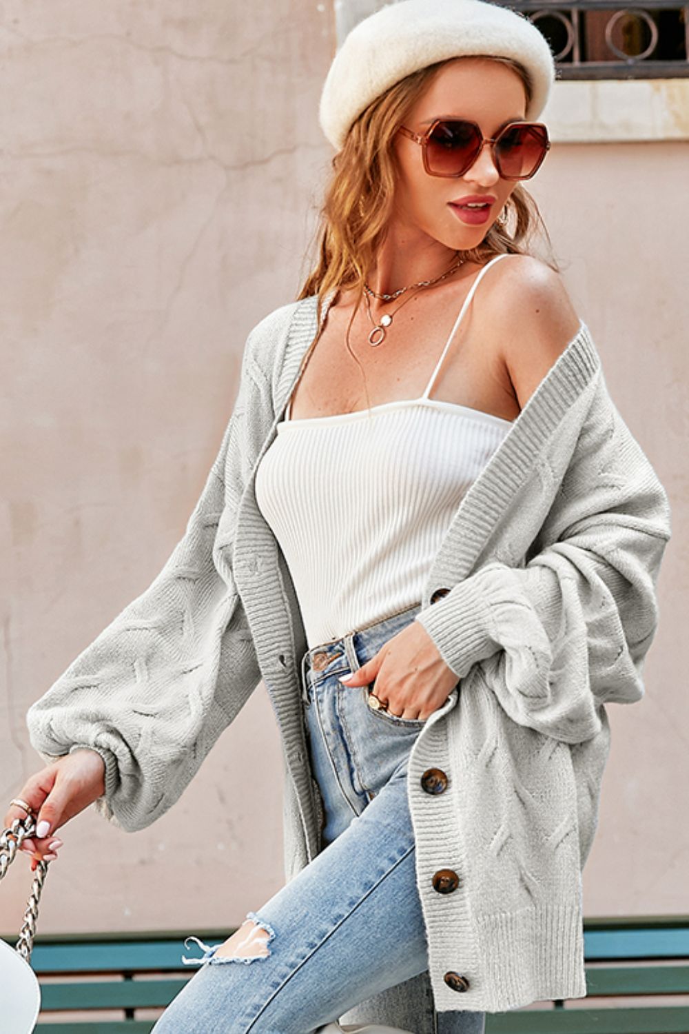 Portia Button Down Cardigan Sweater