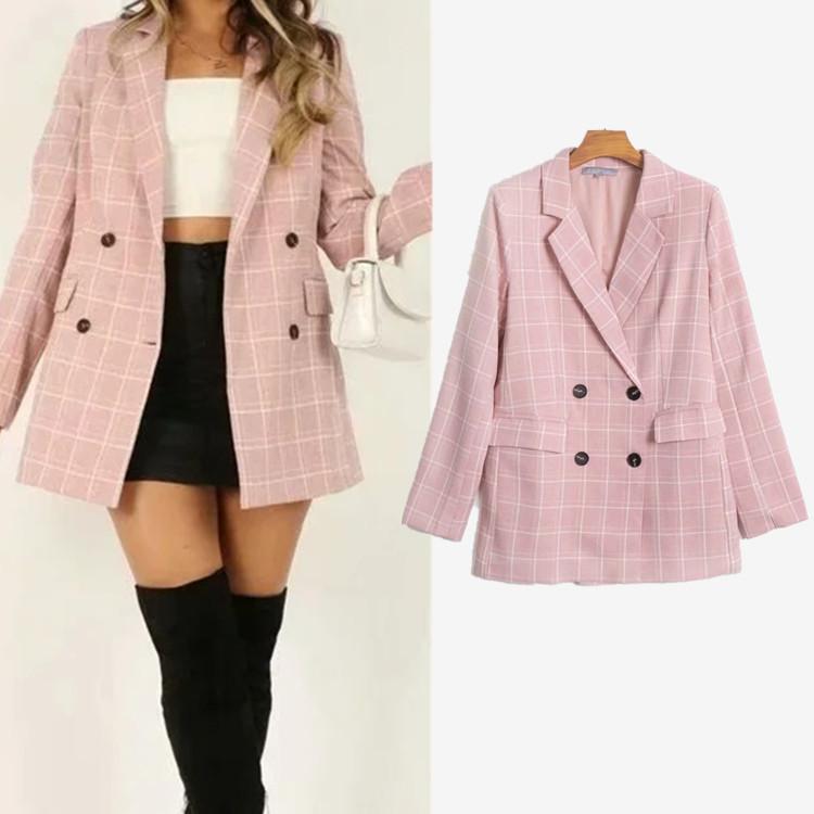 Women's Double-breasted Casual Jacket