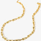 18K Stainless Steel U-Shape Chain Necklace
