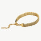 Allie 18K Gold-Plated Wide Chain Bracelet