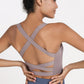 Crisscross Open Back Cropped Sports Cami