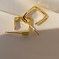 18K Gold Plated Geometric Earrings