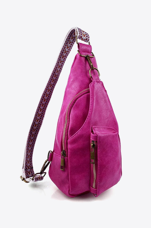 That Girl Vegan Leather Sling Bag