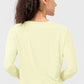 Breathable Round Neck Dropped Shoulder Top