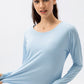 Breathable Round Neck Dropped Shoulder Top