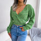 Heather Ribbed Crop Sweater