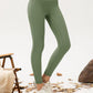 Seamless Fleece Lined Wide Waistband Leggings