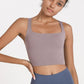 Crisscross Open Back Cropped Sports Cami