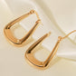 18K Gold-Plated Geometric Earrings